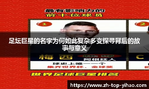 足坛巨星的名字为何如此复杂多变探寻背后的故事与意义