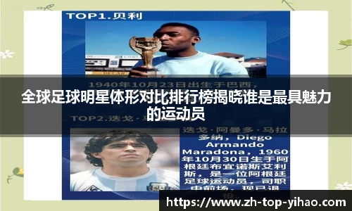 全球足球明星体形对比排行榜揭晓谁是最具魅力的运动员